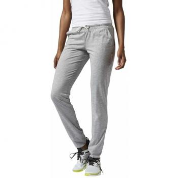 Reebok El Jersey Pnt - Pantalón largo para mujer, color gris, talla XL