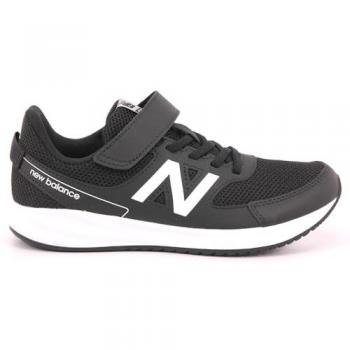 Zapatillas New Balance 570 v3 Bungee Lace Hook & Loop Top Strap negro blanco infantil - 39