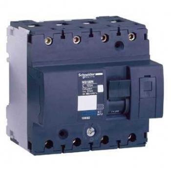Schneider Electric 18818 Interruptor Automático Magnetotérmico, NG125L, 4P, 80A, Curva C