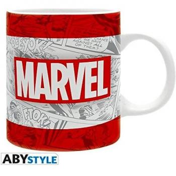 Taza con Logotipo de Marvel Comics