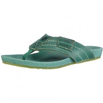 Dockers by Gerli 36BR201 - zuecos de cuero unisex, color verde, talla 36