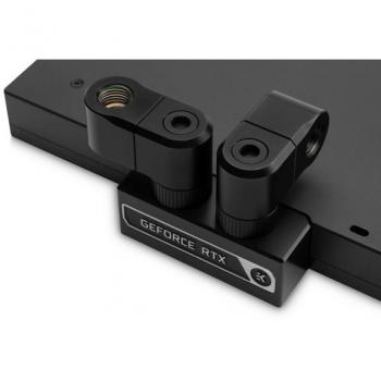 EK Quantum Torque Double Rotary Offset Fitting 28mm - Black