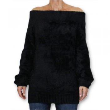 GUESS - Jerséi - para Mujer Negro XS