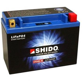 Shido LTX24HL-BS / YTX24HL-BS - Batería de litio