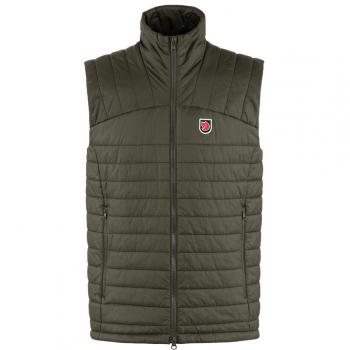 Fjallraven Expedition X-Latt Vest - Men's, Deep Forest, Medium, F87076-662-M