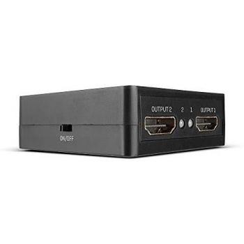 Lindy 2 Port HDMI 18G Splitter, Compact