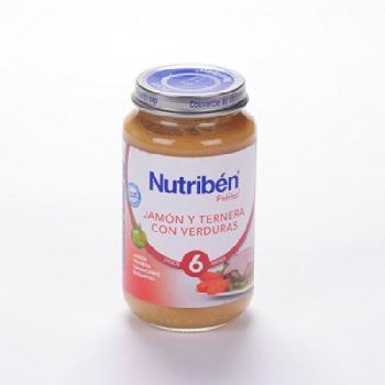 NUTRIBEN JAMON TERNERA VERDURA POTITO GRANDOTE 250 G