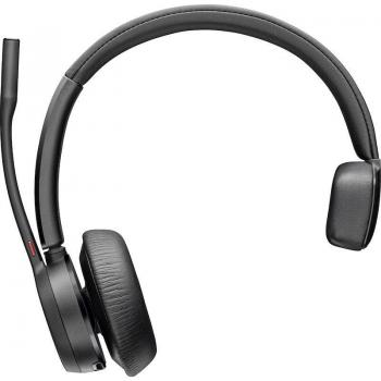 Auriculares Poly Voyager 4310-M UC Bluetooth On-Ear con Cable USB-A a USB-C y Dongle BT700