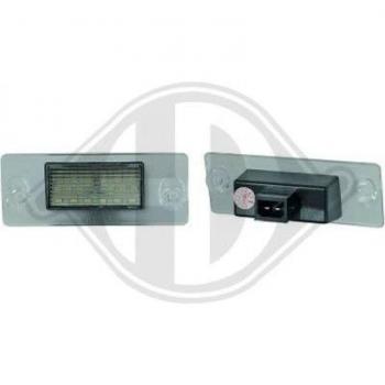 Piloto de matrícula DIEDERICHS LID10403 - Luz de matrícula, compatible con varios modelos de vehículos, fácil instalación, diseño duradero y resistente a la intemperie