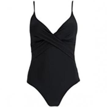 Barts Traje de Baño Mujer Sólido Moldeador Negro Talla 36
