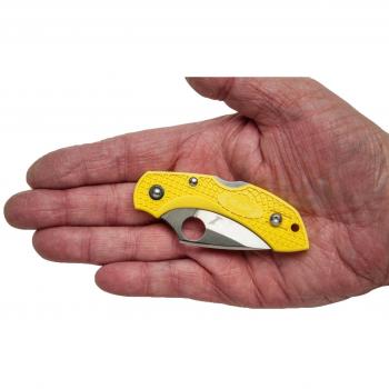 Spyderco Dragonfly 2 Salt H-1 Serrated Blade Folding Knife C28SYL2