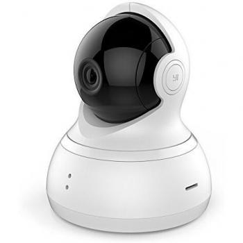 YI Dome Cámara Pan / Tilt / Zoom - Sistema de Seguridad, de vigilancia IP Inalámbrica, 720P HD, Visión Nocturna