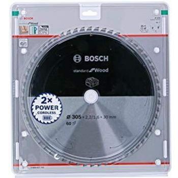Disco de Sierra Circular Bosch Profesional para Madera 305 x 30 mm, T60, 1 pz