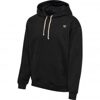 Hummel Loose Bee Hoodie - Black and White, Unisex, Size M