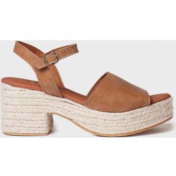Alpargatas de mujer ADRIANA - Diseño exclusivo de plataforma con hebilla