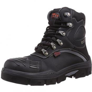 MTS Sicherheitsschuhe  M-Gecko Equinox S3 Flex ÜK HI/CI 16112 - Calzado de protección unisex, color schwarz, talla 43