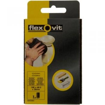 FLEXOVIT FX63642556852 Sanding Sponge, Fine/Medium