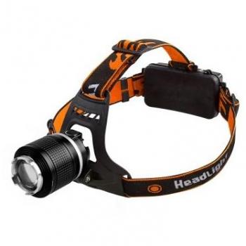 Linterna Frontal LED Korpass Recargable 5W
