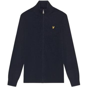 Suéter de Lana con Cremallera Lyle & Scott KN2102VC Azul Marino para Hombre