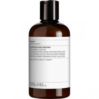 Evolve Organic Beauty Superfood Shine Conditioner 50 ml - Acondicionador nutritivo para cabello, formulado con ingredientes orgánicos, proporciona brillo y suavidad, ideal para todo tipo de cabellos, libre de sulfatos y parabenos