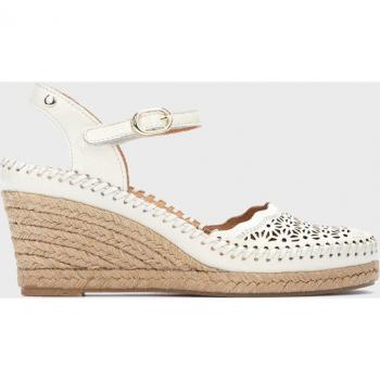 Sandalias Pikolinos VILA W9Y-1508 Brandy Cuña 7cm Piel Vacuno Mujer
