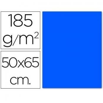 CARTULINA GUARRO AZUL MAR -50X65 CM -185 GR