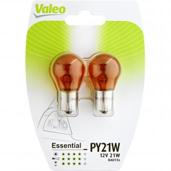 Valeo 32108 Bombilla PY21 W, juego de 2