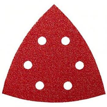Bosch 2 609 256 A49 - Juego de hojas de lija de 5 piezas para lijadora Delta