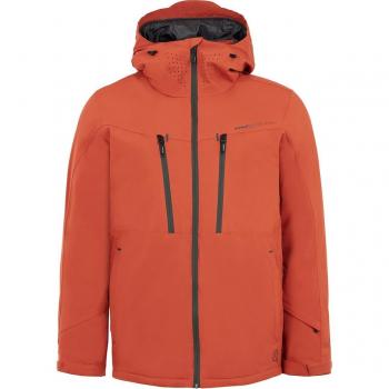 Protest - Chaqueta de esquí de hombre TIMO (Brick orange)