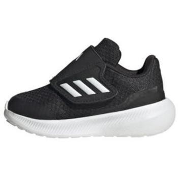 adidas Falcon 3 Infant Running Shoes Black/White 3K unisex