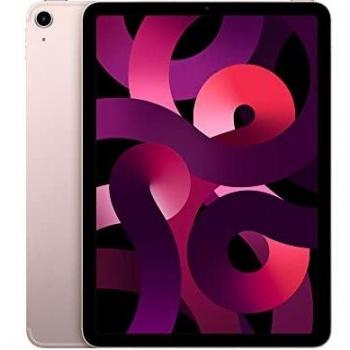 Apple iPad Air 2022, Wi-Fi + Cellular, 256GB, Rosa, 10.9 pulgadas (5ª Generación)