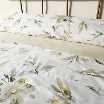Juego de Sábanas Algodón 100% Estampado Floral 3 o 4 Piezas Cama 135 cm