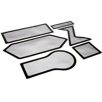 DEMCiflex 6 Piece Magnetic Dust Filter Kit for Zalman Z9 : Black