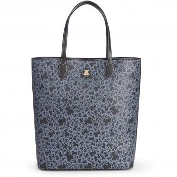 TOUS L. K Mini, Shopper y Bolso de Hombro para Mujer, Azul