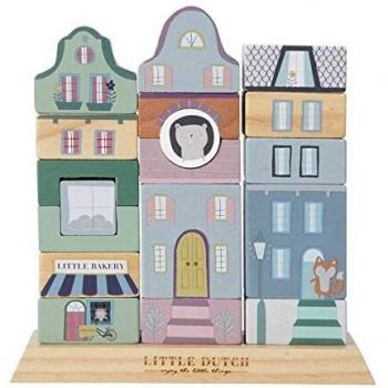 Little Dutch-LD4430 Bloques, Juego de construcción, Multicolor