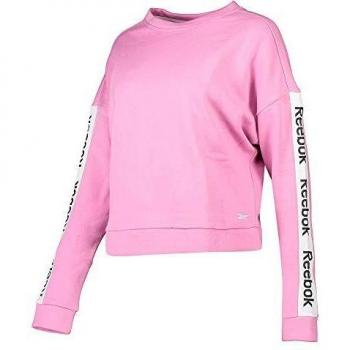 Reebok Linear Logo Crew Sudadera, Mujer, jaspnk, M