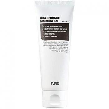 Purito BHA Dead Skin Moisture Gel 100mL - Exfoliating gel, contains salicylic acid (BHA), hydrates and moisturizes skin, suitable for oily and acne-prone skin, helps to remove dead skin cells