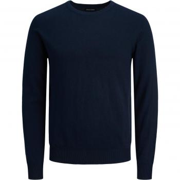 Jack & Jones Emil Knit Noos Regular Fit Pullover Sweater in Navy Blazer for Men XS