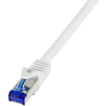 Cable de red LogiLink Cat6a S/FTP Blanco 1 m