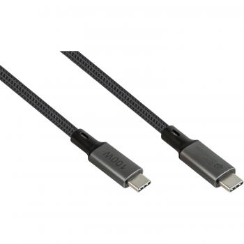 Cable USB 4.0 Gen. 2x2 (20 Gbps, 100 W, 8K a 30 Hz) USB-C a USB-C, 1,8 m