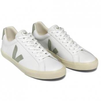 Veja Esplar Logo Sneakers - Extra White/Clay, Men's Size 11 US (44 EU)