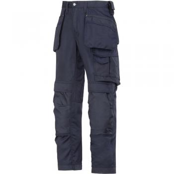 Pantalón de Trabajo Snickers CoolTwill con Bolsillos Holster, Marino, Talla 158