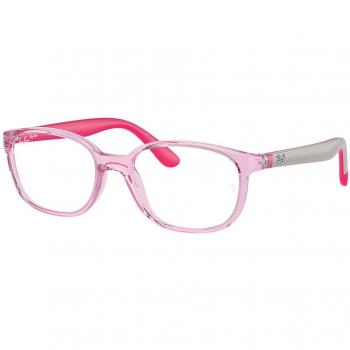 Ray-Ban RY1632F Asian Fit 3976 Kids' Eyeglasses Pink Size 48 - Frame Only, Blue Light Block Available