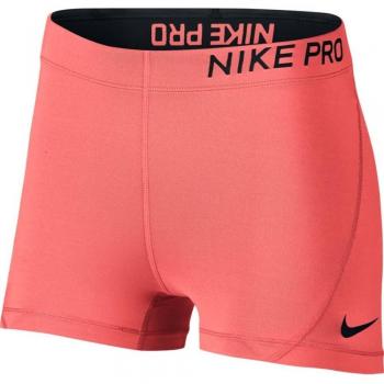 Nike W NP Short 3 de, pantalones cortos para mujer, mujer, 889577 827, crimson pulse/White, Medium