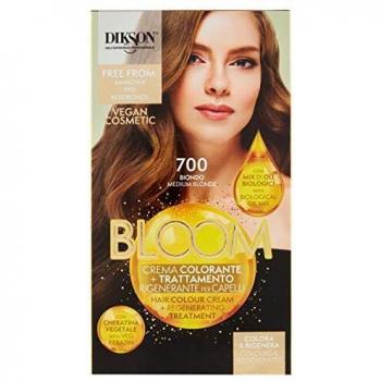Dikson Muster Dikson Bloom Crema Color 700 Rubio Medio, Marfil, Estandar
