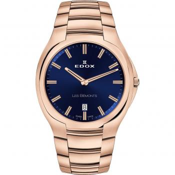 Reloj de Hombre EDOX Swiss® Les Bemonts 40mm con Resistencia al Agua 3ATM