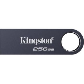 Memoria USB Kingston DataTraveler SE9 G3 256 GB, USB 3.2 Gen 1, Metálica, Níquel Oscuro