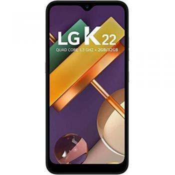 Smartphone LG K22, 2GB RAM, 32GB Almacenamiento, Pantalla de 6, Cámara Doble 13MP+2MP, Cámara Frontal de 5MP, Procesador Qualcomm QM215, Bater