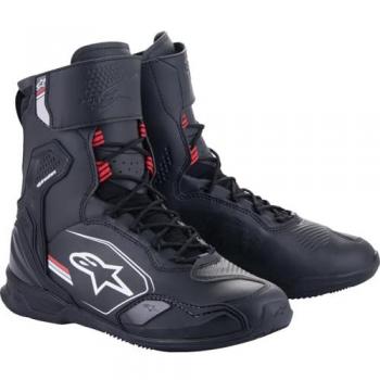 Alpinestars Superfaster Motorcycle Boots - Innovative Design - Full Protection - Black/Grey/Red