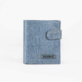 Pepe Jeans 7451262 Jeans Monedero 10 cm, 0.09 litros, Azul